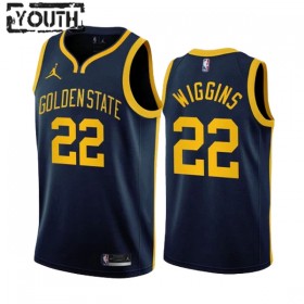 Barn Golden State Warriors Tröja Andrew Wiggins 22 Jordan 2022-23 Statement Edition Marin Swingman